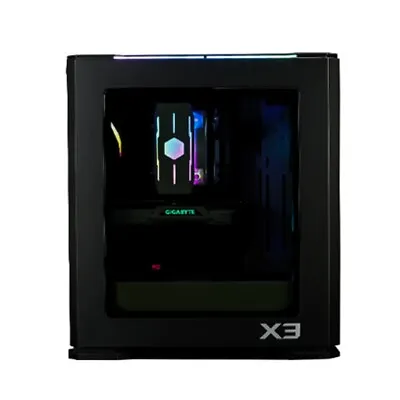Zalman X3 ARGB Mid-Tower Case - Black Tempered Glass :: X3 BLACK  (Components >  • £108.89